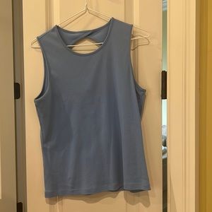 ANN TAYLOR BLUE TANK